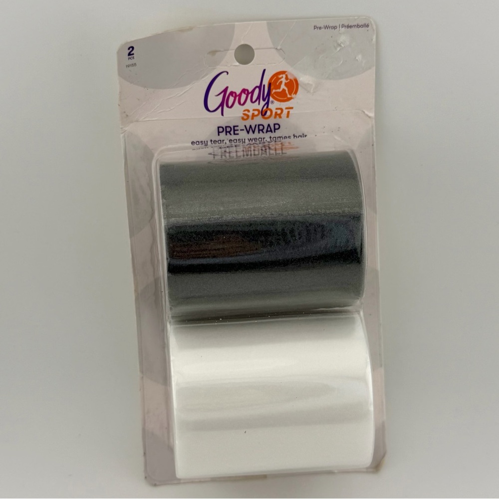 Goody Sport Pre-Wrap - Black & White